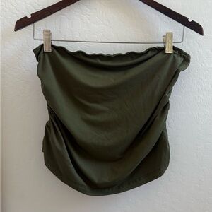 NWOT Olive Green Women's Tube Top